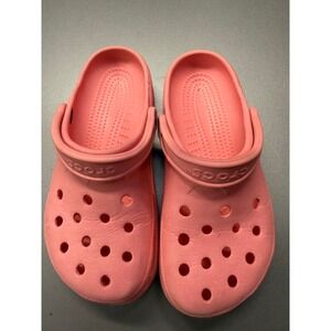 Crocs Classic Clogs Pink Slip On Comfort Water Shoes Mens 8 Womens 10 10001-6S2